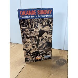 Orange Sunday: The First 35 Years of the Denver Broncos VHS Tape -1994 NFL Films